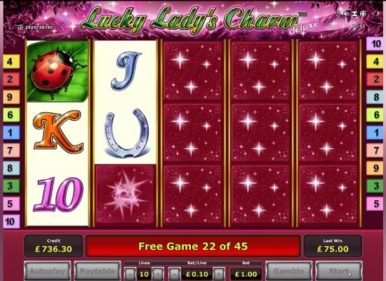 lucky lady's charm-bonus-igra