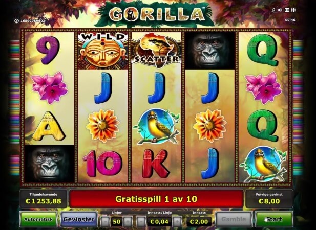 игровой автомат горилла играть