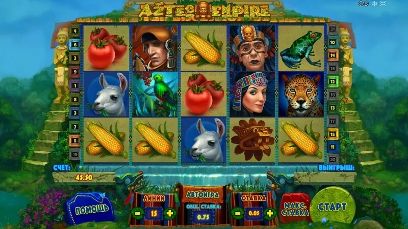slot picture Игровой автомат Аztec Empire