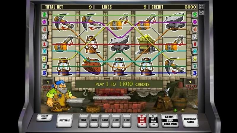 slot picture Игровой автомат Gnome