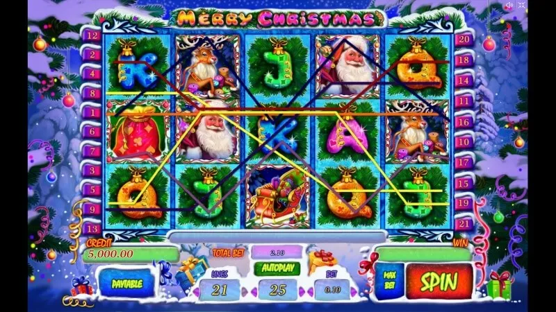 slot picture Игровой автомат Merry Christmas