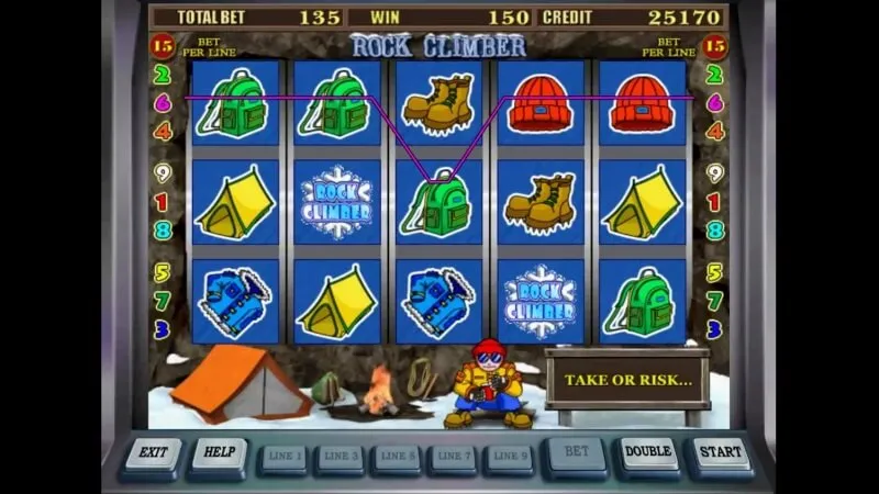 slot picture Игровой автомат Rock Climber