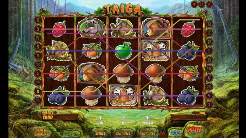 slot picture Игровой автомат Taiga