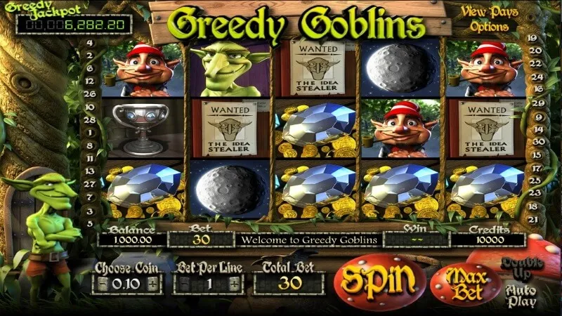 slot picture Игровой автомат Greedy Goblins