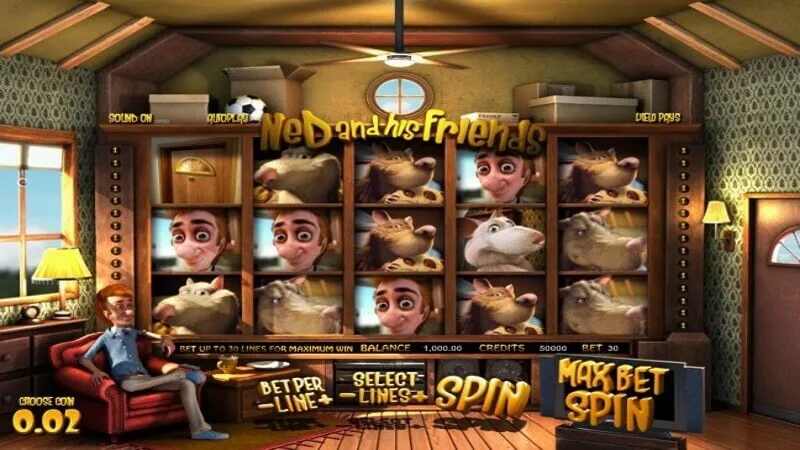 slot picture Игровой автомат Ned And The Rats
