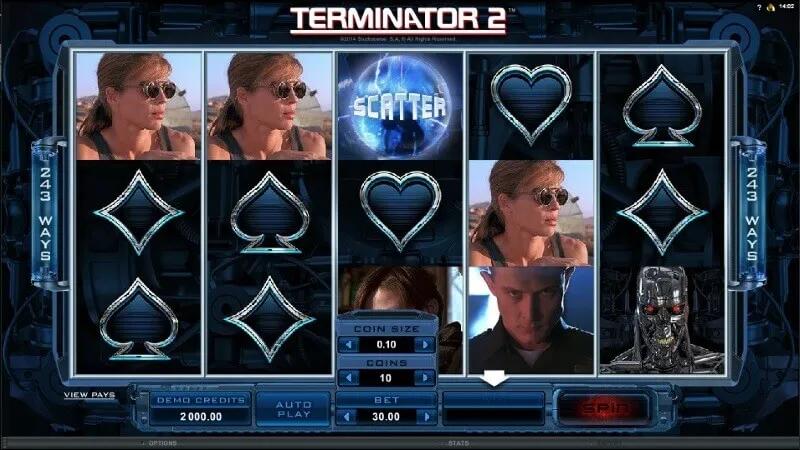 slot picture Игровой автомат Тerminator 2