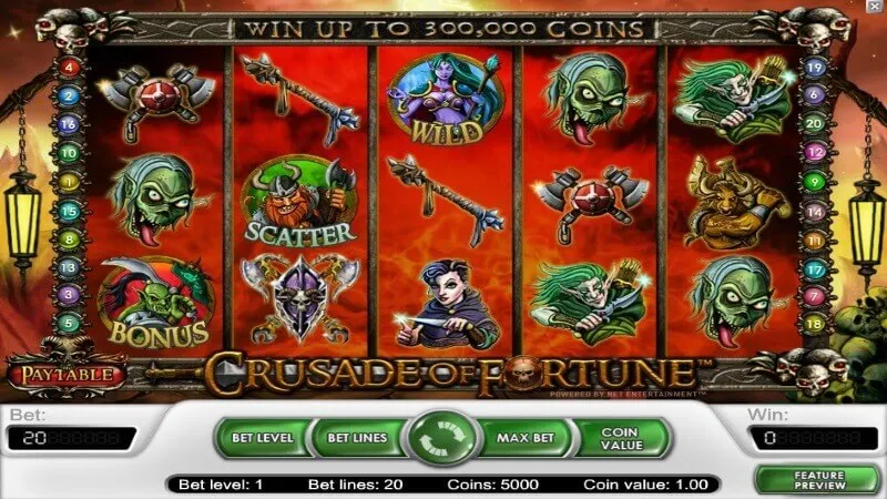 Игровой автомат Сrusade Of Fortune