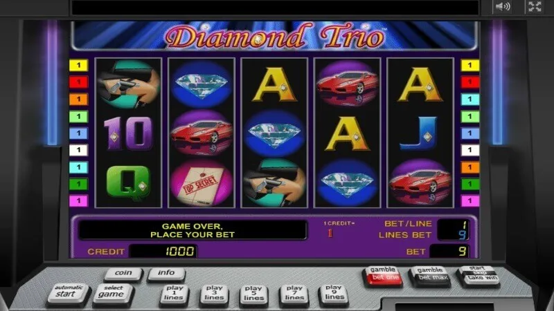 Игровой автомат Diamond Trio