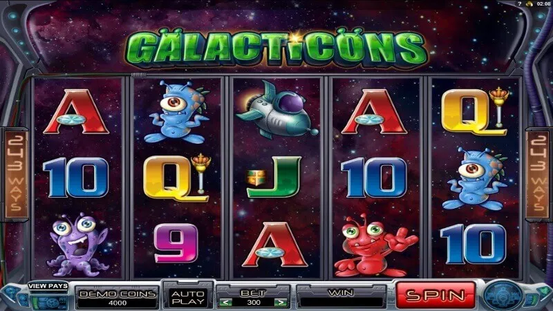 slot picture Игровой автомат Galacticons