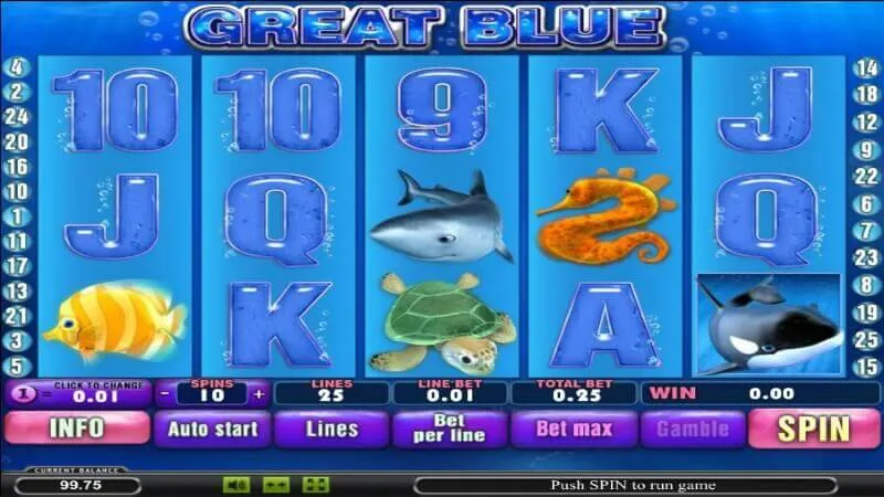 slot picture Игровой автомат Great Blue