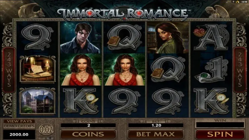 slot picture Игровой автомат Immortal Romance