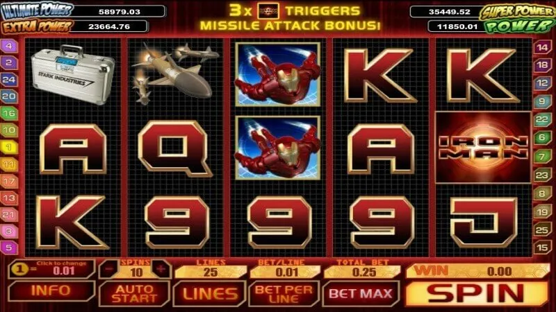 slot picture Игровой автомат Iron Man