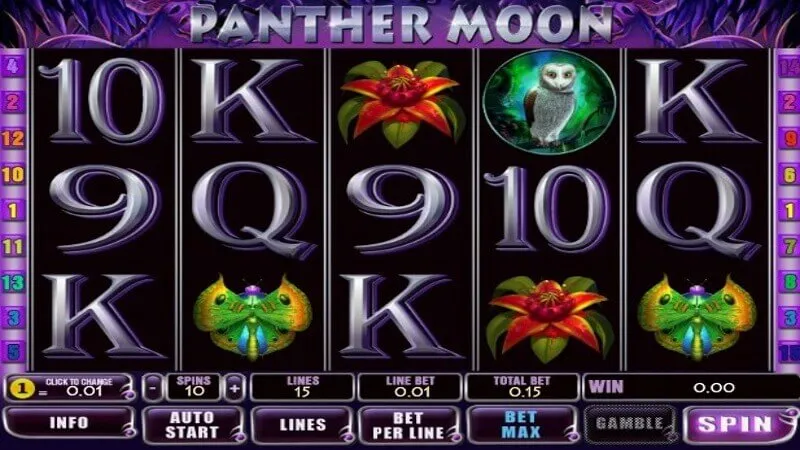 slot picture Игровой автомат Panther Moon