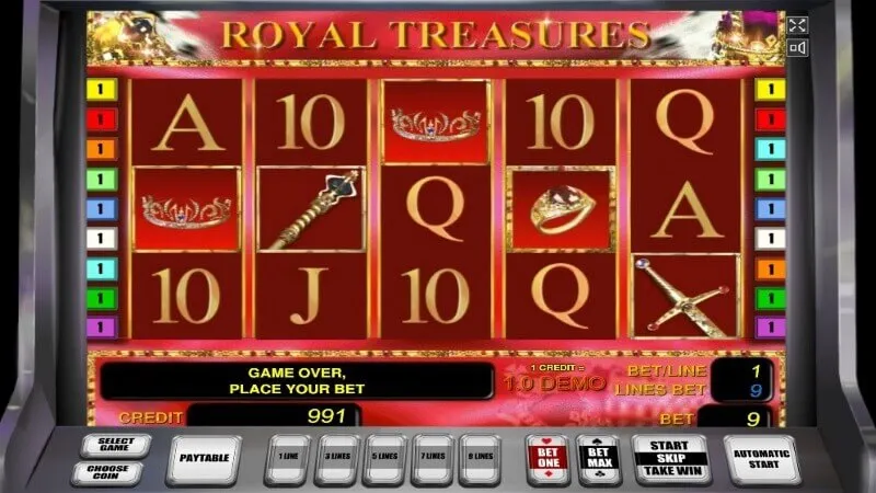 slot picture Игровой автомат Royal Treasures