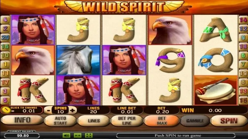 slot picture Игровой автомат Wild Spirit