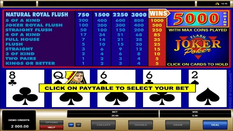slot picture Игровой автомат Joker Poker