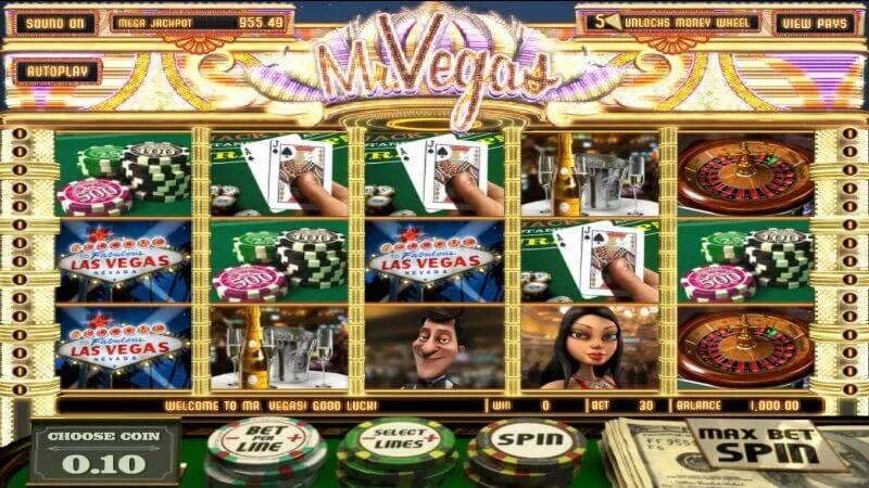 Игровой автомат Mr Vegas