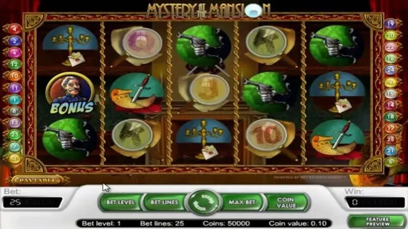 slot picture Игровой автомат Mystery At The Mansion