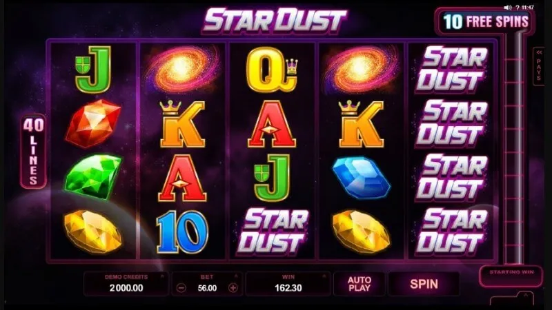 Игровой автомат Stardust