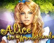 slot logo Игровой автомат Alice in Wonderland