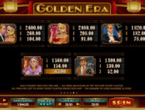 Игровой автомат Golden Era от Microgaming